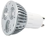 Produkt-Bild: 4 St&uuml;ck | Power LED | 230 V | GU 10 Sockel |5W | Economy Type | mit 3 LEDs | warm wei&szlig;