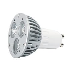 4 St�ck | Power LED | 230 V | GU 10 Sockel |5W | Economy Type | mit 3 LEDs | warm wei�