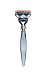 Beauty : eShave - 5 Blades Razor Nickel Plated (Blue Handle)