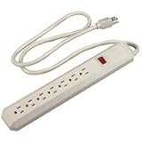Cooper Wiring 7Outlet Surge Protector Strip 1176V