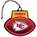 Official NFL Licensed Team Logo Air Freshener Vanilla Scent - Kansas City Chiefs