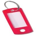 Helix Key Hangers Write-on Red Ref W21020 [Pack 100] (W21020)