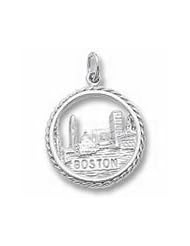 Rembrandt Charms Boston Skyline Charm