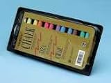QRT305003 Omega Nontoxic Low Dust Chalk, Assorted Colors, 12 Sticks per Pack