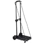 150-lb. Capacity Three-Way Luggage/Dolly Cart, 18-3/4 x 10 Platform, Black (STB390006BLK)