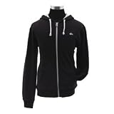 Quiksilver Mens Zip Up Fleece Hoodie - Contrast Black