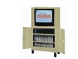 Video Cabinet Mobile Shelf Storage All Welded