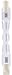 Tools & Hardware : Sylvania 58886 150-Watt 120-Volt Tungsten Halogen Double-Ended T3 Quartz Short Lamp with Clear Finish (RSC), 1-Pack # 150T3QSCLRP