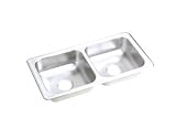 NEPTUNE/ELKAY NS23317 SINK 2BWL SS 33X17X6SPCL