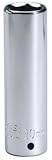 10MM DEEP 6PT SOCKET 1/4DR-BLK