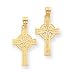 14k Reversible Celtic Cross Pendant
