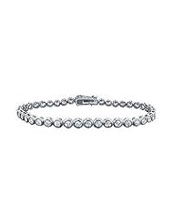 Diamond Tennis Bracelet : Platinum - 3.00 CT Diamonds