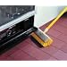 Carlisle 4042304 Sparta Hi-Lo Floor Scrub Brush, Polypropylene Bristles, 10" Length x 4-1/2" Width x 3-1/2" Height Block, Yellow