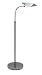 Tenda Floor Lamp Finish: Satin Nickel