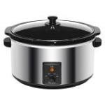 Elite Gourmet 8.5-qt. Oval Slow Cooker- Stainless Steel(MST800V)