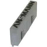Ansmann Empty Battery Storage Box, Clear Box Holds up to 8 AA or AAA Batteries without... by Ansmann