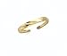 14K POLISHED BAND TOE RING - GH23225