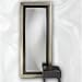 Howard Elliott Dawson Leaner Mirror in Antique Silver Leaf 43011