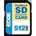 EDGE Digital Media ProShot - flash memory card - 512 MB - SD ( EDGDM-200527-PE )