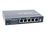 NEW NETGEAR ProSafe GS105 5-port Gigabit Desktop Switch 10/100/1000 Mbps (GS105NA)