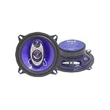 Pyle PL53BL 5.25-Inch 200 Watt Three-Way Speakers (Pair)