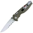 SOG Specialty Knives & Tools SGFSA-97 Flash I - 1/2 Serrated Aluminum Handle