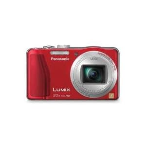 Panasonic Lumix ZS20 14.1 High Sensitivity MOS Digtial Camera with 20x Optical Zoom, Red (DMC-ZS20R)