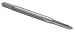 Titex Metric High Speed Steel Plug RH Tap 6.0 x 1.0 50mm OAL 3 Flutes (Pack of 1)