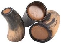 Red Barn Filled Horn Small Peanut Butter