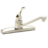 21bA855eesL. SL160  Jado   Victorian Single Lever Kitchen Faucet W/ Side Spray   Antique Nickel Finish Reviews