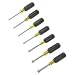 Klein 631 7-Piece Cushion-Grip Nut-Driver Set 3-Inch Shanks