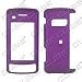 Rubberized Dark Purple Snap-on Faceplate Cell Phone Cover Case For LG Env Touch VX110...