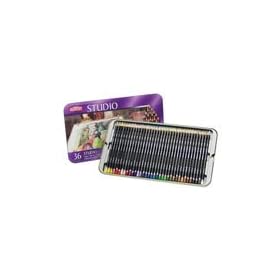 Derwent Studio Colour Pencils - Tin (36)