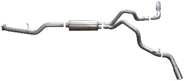 GIBSON EXHST 65652 Cat-Back Performance Exhaust System, Dual Extreme