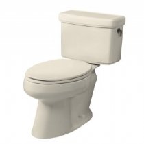 Kohler Pinoir Elongated Toilet w/Concealed Trapway & Right-Hand Trip Lever K-3465-RA-47