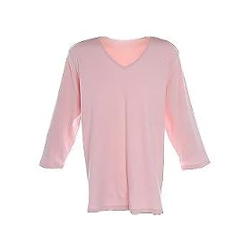 Plus Liz Wear 3 4 Sleeve Top With V-Neck