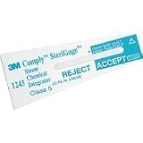 3M COMPLY (STERIGAGE) CHEMICAL INTEGRATORS 2 x 3/4 Integrators For Steam, Moving Front, 500/pk, 2