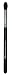 Royal & Langnickel Silk Pro Applying Precision Eye Colour Pencil Crease Brush