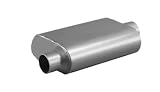 Full Boar Performance Exhaust Muffler - 2.25 ID X 2.25 OD
