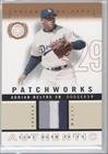 2003 Fleer Patchworks Game-Worn Patch Level 3 Multi #AB - Adrian Beltre/50