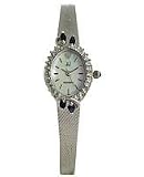Jules Jurgensen Ladies, Diamonds, MOP dial, SS bracelet #A116WS