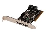 DIGITUS PCI Controller SATA 150 RAID 0/1/5/1+0 4-Port 4xinterne SATA Ports 2xeSATA Ports Sil 3114 Chipsatz