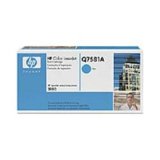 HP Consumable ClrLJ Q7581A Cyan Cartridge