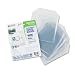 Polypropylene CD/DVD Holder, 1 Disk Capacity, Clear, 10/Pack CLI61928