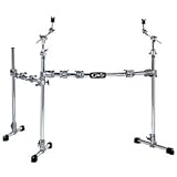 Pacific Drums Percussion Chrome Over Steel Main and Side Combo Rack