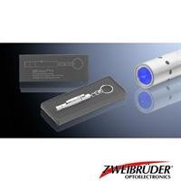 V9 Standard Torch LED keychain clip flashlight in gift box - white led