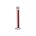 Pyrex Borosilicate Glass Graduated Lifetime Red Single Metric Scale Cylinder, Reinforced Glass Bead, TC