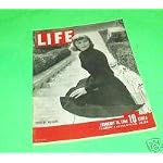 Life Magazine February 18, 1946 -- Cover: Dorothy McGuire book cover