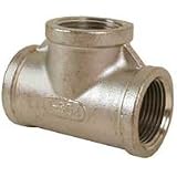 Buy IMPERIAL 198044 304 STAINLESS STEEL STRAIGHT TEE PIPE FITTING - 3 4 (PACK OF 5) by Imperial