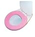 BDS - Convenient Towel Cloth Toilet Seat Cover (Pink)